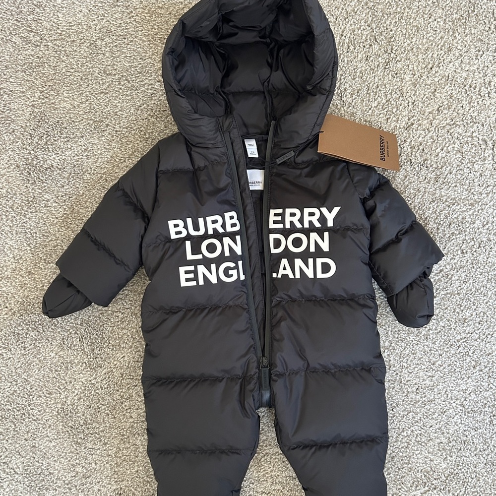 Burberry Baby Snow Onesie
